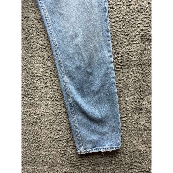 Abercrombie & Fitch The Dad High Rise Curve Love Denim Jeans Blue Womens Size 27 - Picture 6 of 16